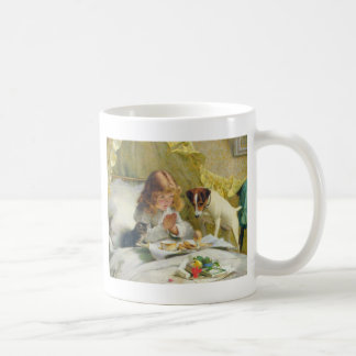 Suspense by Charles Burton Barber Coffee Mug