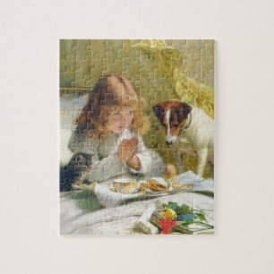 Suspense by Charles Burton Barber Jigsaw Puzzle