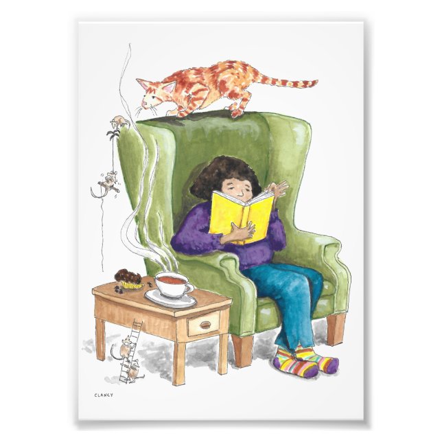 Suspense Novel Photo Print (Front)