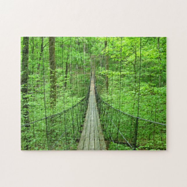 Suspension Bridge Jigsaw Puzzle (Horizontal)
