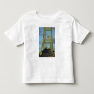 Suspension bridge onto Little Deer Isle Toddler T-Shirt