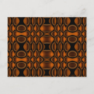 Suspension Op Art Post Card