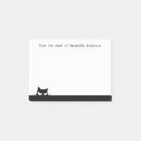 Suspicious Black Cat Personalise Notes
