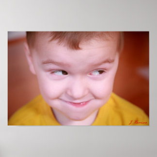 Suspicious Eyes Poster