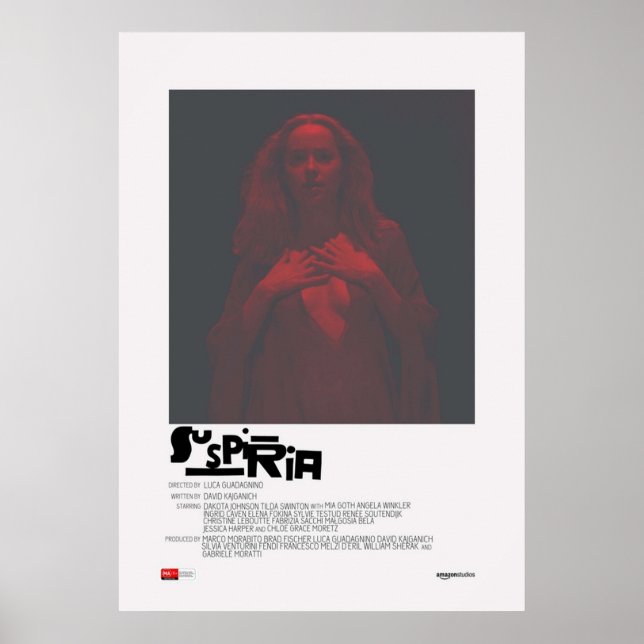 Suspiria Movie Poster (Front)