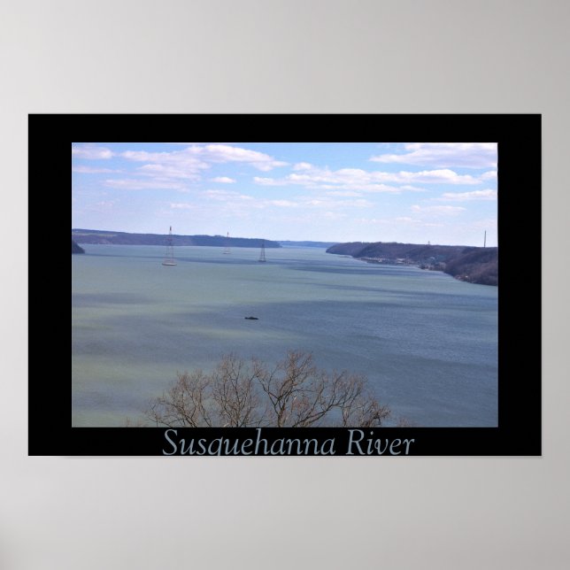 Susquehanna River  Poster (Front)