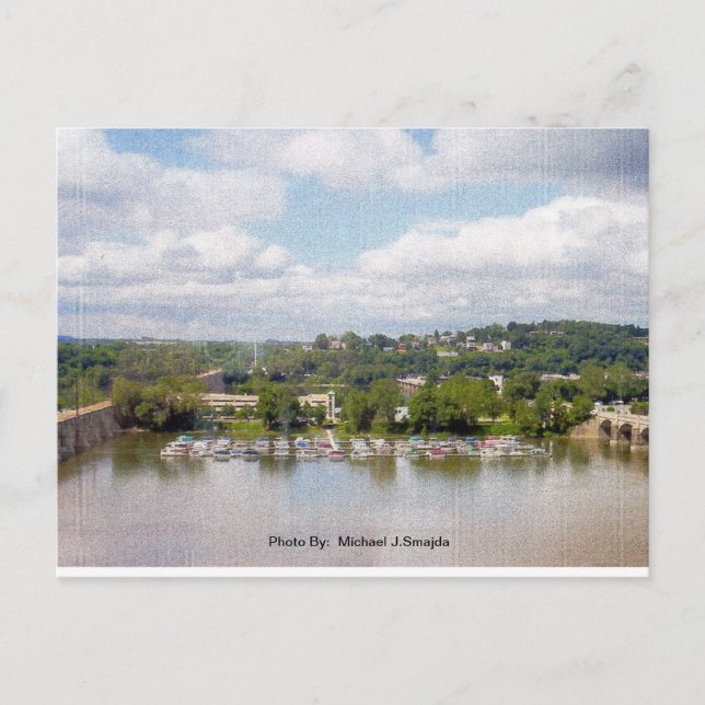 Susquehanna River Seaplane Base Postcard (Front)