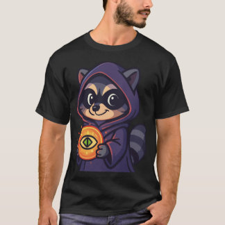 Süßer aber mystischer Waschbär T-Shirt