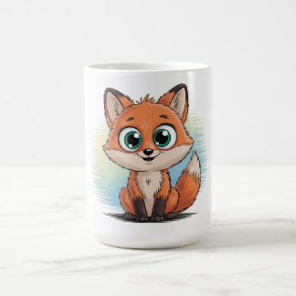 Süßer Fuchs Cartoon | Niedliche Tier Illustration  Coffee Mug
