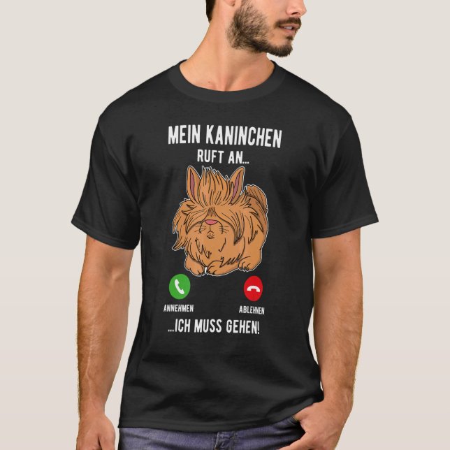 Süßes Kaninchen Hase Haustier Ostern 38 T-Shirt (Front)