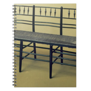 Sussex rush-seated chair (wood and rush) notebook