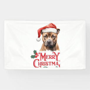 Sussex Spaniel Christmas Banner