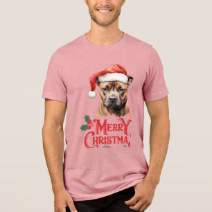 Sussex Spaniel Christmas Tri-Blend Shirt