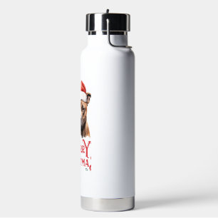Sussex Spaniel Christmas Water Bottle