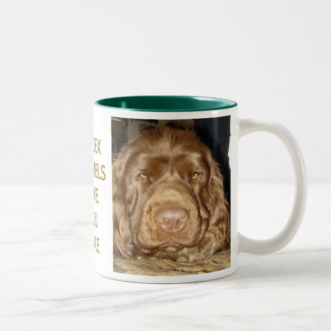 Sussex Spaniel Face Mug (Right)