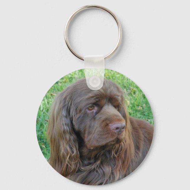 Sussex Spaniel Key Chain (Front)
