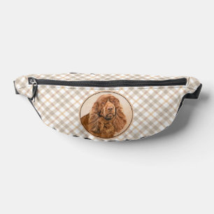 Sussex Spaniel Painting Cute Original Pet Dog Art Bum Bags