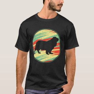 Sussex Spaniel Retro Vintage Silhouette Cute Dog T-Shirt