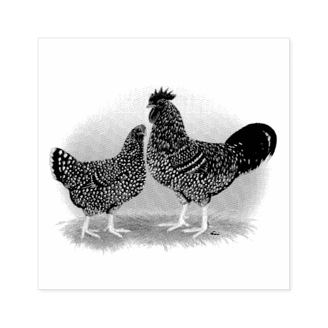 Sussex Sunrise Rubber Stamp (Imprint)