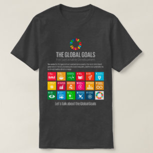 Sustainability Goals Mindful Living Trendy Fashion T-Shirt