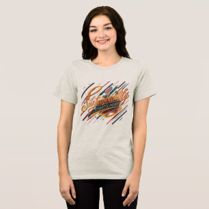 "Sustainability Starts Here Tee" Tri-Blend Shirt