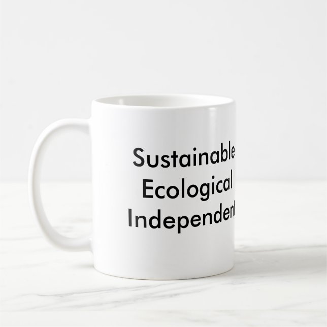 Sustainable Mug (Left)