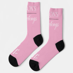 Sustainable Premium Crew Sock(Light Pink) Socks