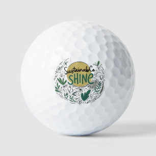 Sustainable Shine Golf Balls