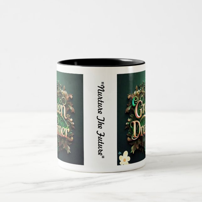 "Sustainable Solutions" Two-Tone Coffee Mug (Center)