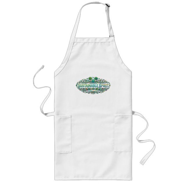 Sustainable Spirit Long Apron (Front)