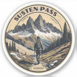 Susten Pass, Swiss Alpine Mountain Road