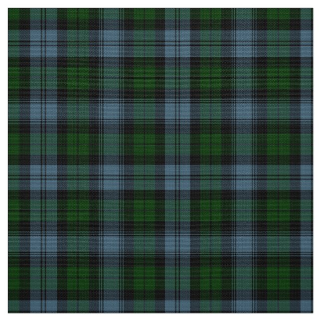 Sutherland District Tartan. Fabric (Swatch)