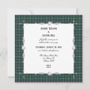 Sutherland Old Ancient Tartan  Invitation