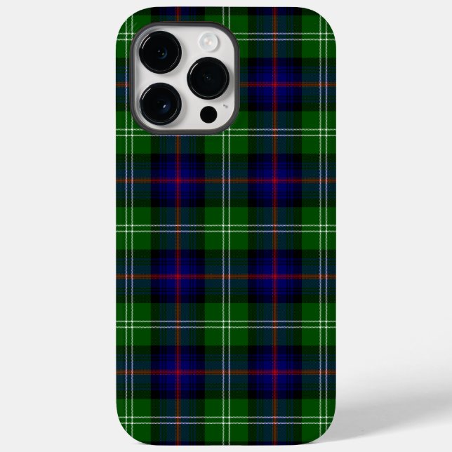 Sutherland tartan blue green plaid Case-Mate iPhone case (Back)