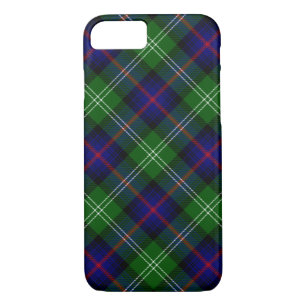 Sutherland tartan blue green plaid iPhone 8/7 case