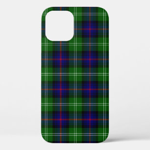 Sutherland tartan blue green plaid iPhone 12 case