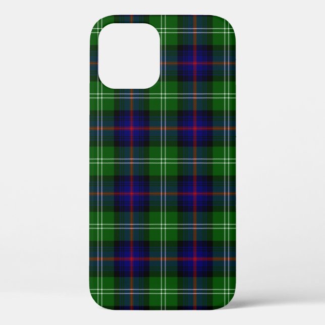 Sutherland tartan blue green plaid Case-Mate iPhone case (Back)