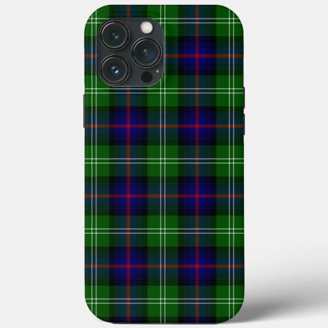 Sutherland tartan blue green plaid Case-Mate iPhone case (Back)