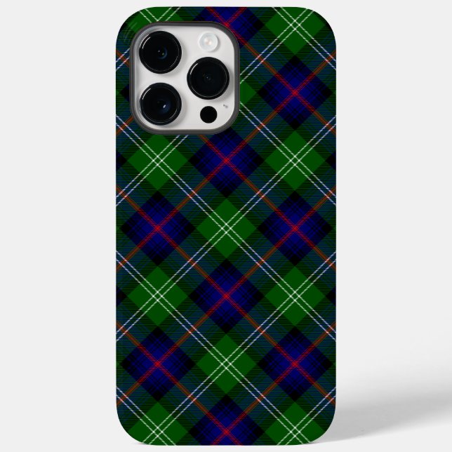 Sutherland tartan blue green plaid Case-Mate iPhone case (Back)