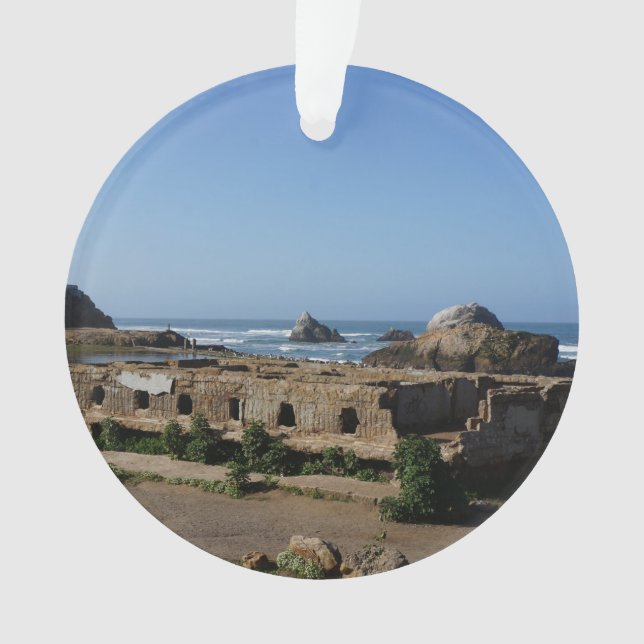 Sutro Baths Ruins – San Francisco, CA Ornament (Front)