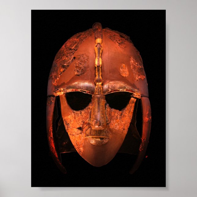 Sutton Hoo helmet Poster (Front)
