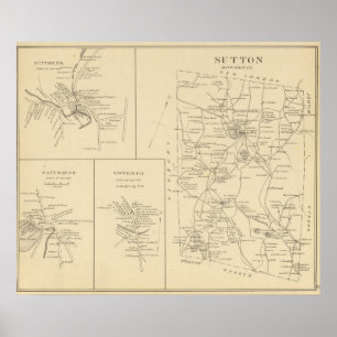Sutton, Merrimack Co Poster