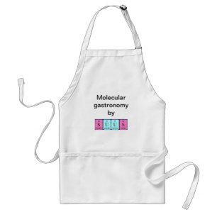 Suus periodic table name apron
