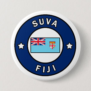 Suva Fiji 7.5 Cm Round Badge