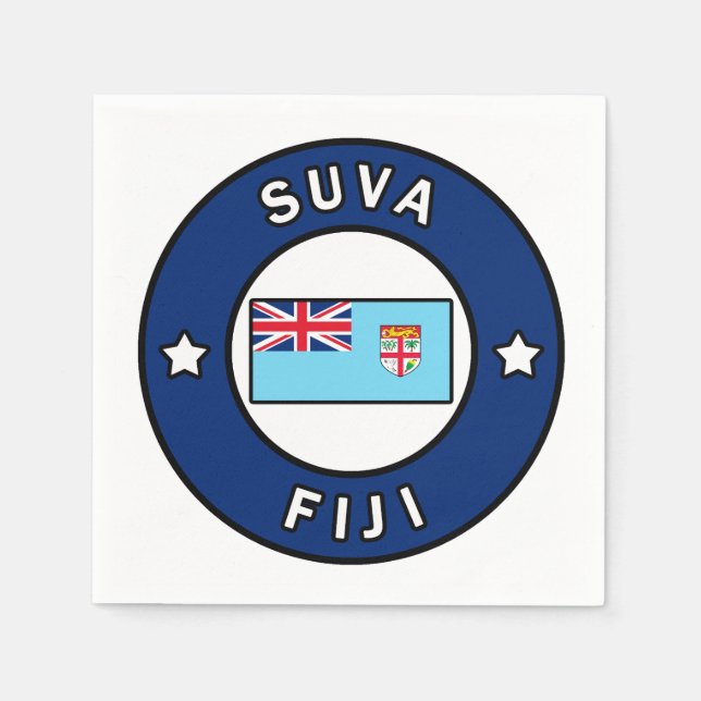 Suva Fiji Napkin (Front)