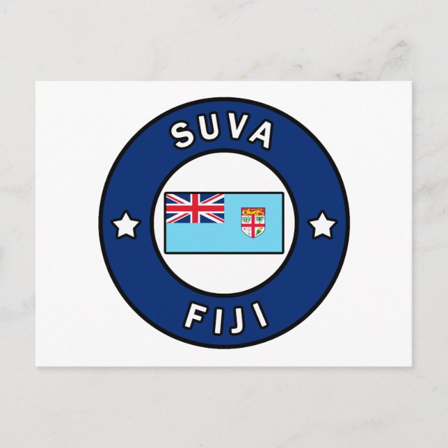 Suva Fiji Postcard (Front)