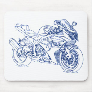 Suz GSXR1000 2013 Mouse Pad