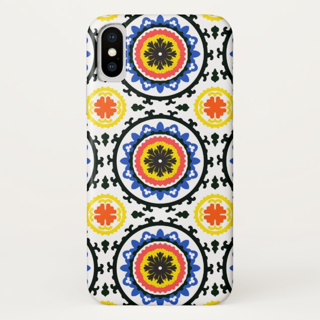 Suzani Pattern Case-Mate iPhone Case (Back)