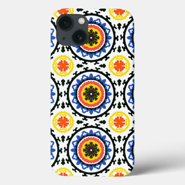 Suzani Pattern Case-Mate iPhone Case (Back)