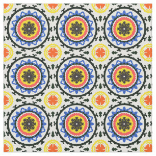 Suzani Pattern Fabric
